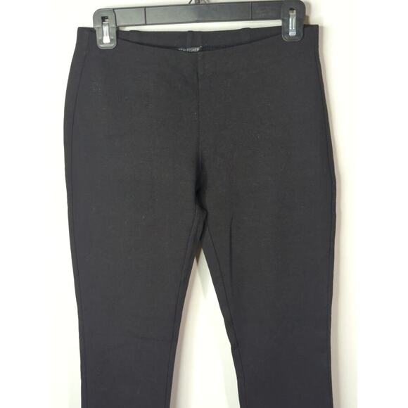 Eileen Fisher Womens Black Flat Front Slim Fit Skinny Pull on Pants Size PP - Picture 3 of 8